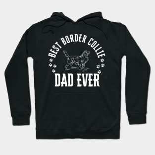 Best Border Collie Walker Ever Funny Quote Vintage Hoodie